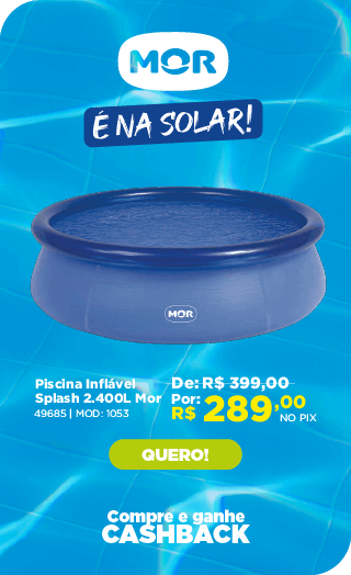 Piscina Inflável Splash 2.400L 1053 Mor